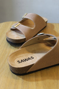Sandália Sawas Premium Camurça